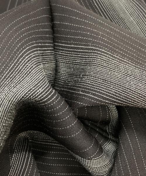 ISSEY MIYAKE MEN（イッセイミヤケメン）ISSEY MIYAKE MEN (イッセイミヤケメン) 絣ストライプスラックス/Kasuri stripe slacks / Trousers グレー サイズ:Mの古着・服飾アイテム