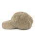 AMI PARIS (アミ パリス) コーデュロイキャップ ベージュ：9000円