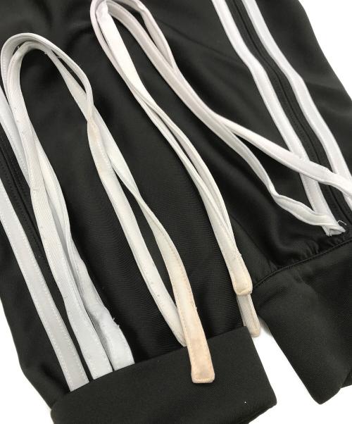 FICTION TOKYO（フィクショントーキョー）FICTION TOKYO (フィクショントーキョー) Logo Full-Zip Line Hoodie ブラック サイズ:-の古着・服飾アイテム