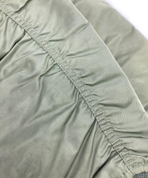 stussy（ステューシー）stussy (ステューシー) ALPHA (アルファ) FRAGMENT DESIGN (フラグメントデザイン) 25th Anniversary Ma-1 カーキ サイズ:Mの古着・服飾アイテム