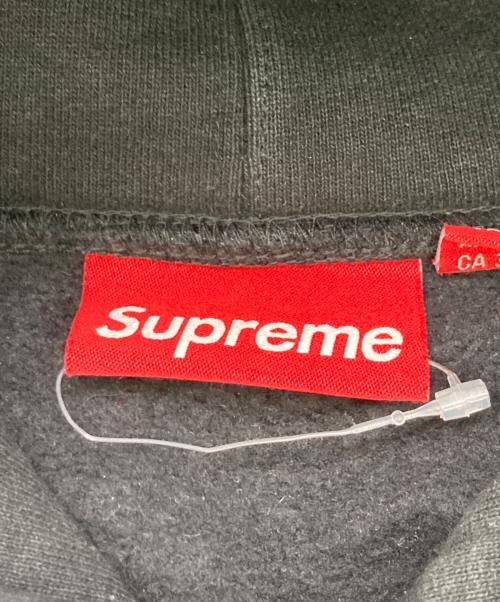 SUPREME（シュプリーム）Supreme (シュプリーム) Micro Logo Hooded Sweatshirt ブラック サイズ:Ｌの古着・服飾アイテム