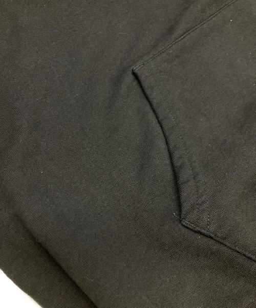 SUPREME（シュプリーム）Supreme (シュプリーム) Micro Logo Hooded Sweatshirt ブラック サイズ:Ｌの古着・服飾アイテム