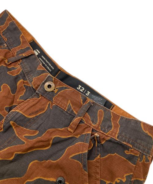 G-STAR RAW（ジースターロゥ）G-STAR RAW (ジースターロゥ) R-3N REGULAR STRAIGHT CARGO PANTS オレンジ サイズ:81cm (W32)の古着・服飾アイテム