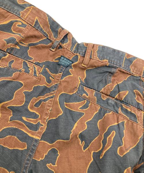 G-STAR RAW（ジースターロゥ）G-STAR RAW (ジースターロゥ) R-3N REGULAR STRAIGHT CARGO PANTS オレンジ サイズ:81cm (W32)の古着・服飾アイテム