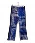 Needles（ニードルズ）の古着「Boot-cut Track Pant-Poly/ブーツカット・トラックパンツ（ポリエステル・ジャージー）」｜ブルー