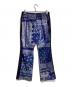 Needles (ニードルズ) MIYAGIHIDETAKA (ミヤギヒデタカ) Boot-cut Track Pant-Poly/ブーツカット・トラックパンツ（ポリエステル・ジャージー） ブルー サイズ:M：15000円