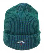 Noahノア）の古着「Tri-Color Beanie」｜グリーン