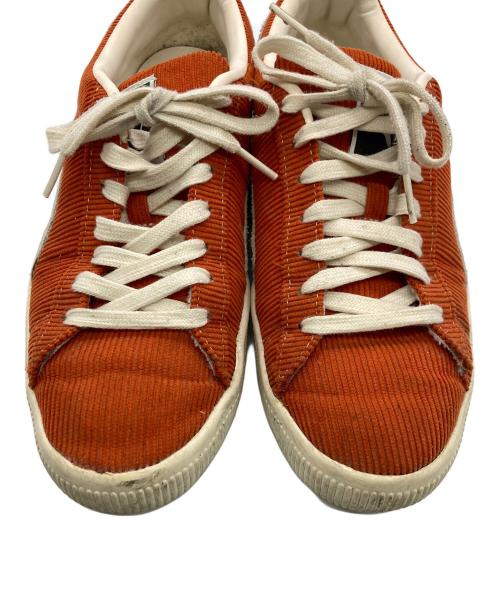 PUMA（プーマ）PUMA (プーマ) BUTTER GOODS (バターグッズ) BASKET VTG オレンジ サイズ:SIZE US９　（27cm）の古着・服飾アイテム