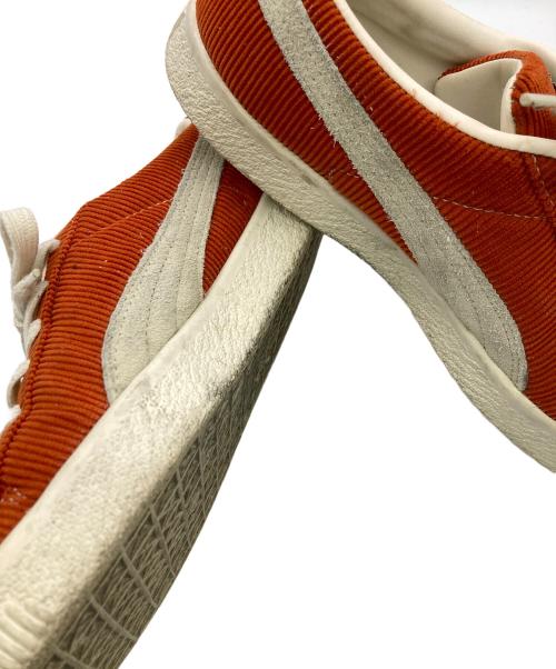 PUMA（プーマ）PUMA (プーマ) BUTTER GOODS (バターグッズ) BASKET VTG オレンジ サイズ:SIZE US９　（27cm）の古着・服飾アイテム