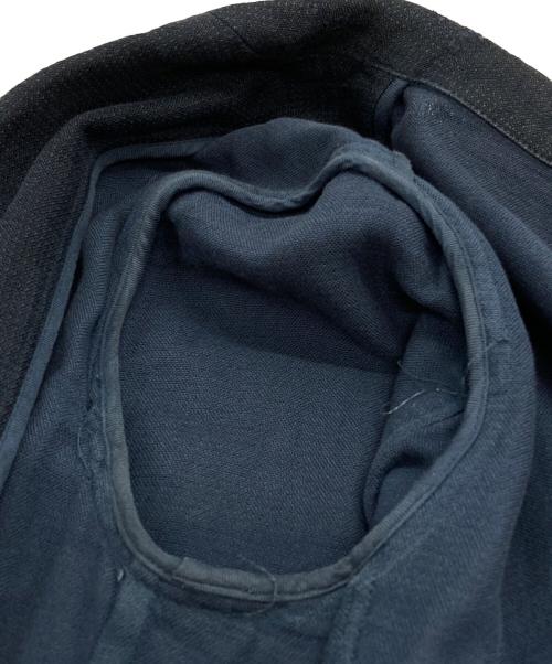 Y's（ワイズ）Y's (ワイズ) コットン ガーゼ シングルジャケット/Cotton gauze single jacket ブラック サイズ:1の古着・服飾アイテム
