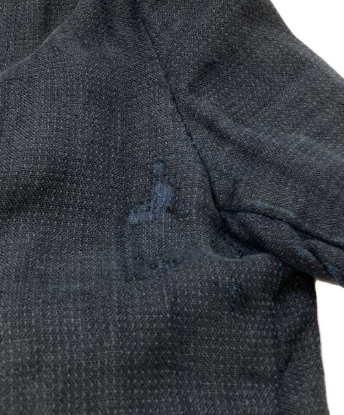 Y's（ワイズ）Y's (ワイズ) コットン ガーゼ シングルジャケット/Cotton gauze single jacket ブラック サイズ:1の古着・服飾アイテム