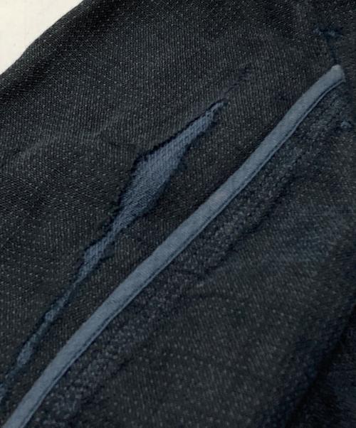 Y's（ワイズ）Y's (ワイズ) コットン ガーゼ シングルジャケット/Cotton gauze single jacket ブラック サイズ:1の古着・服飾アイテム
