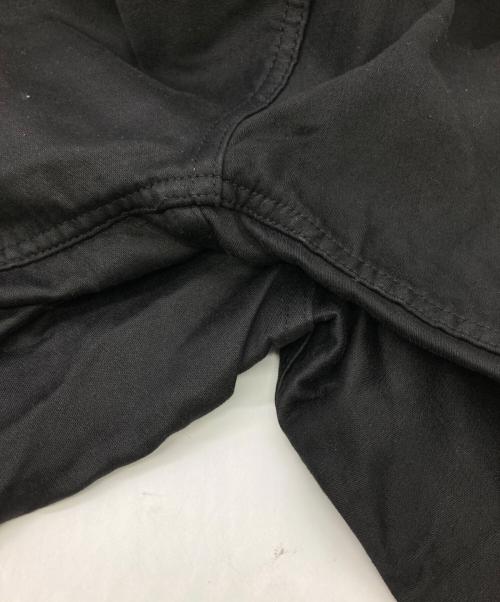 USED（ユーズド）USED (ユーズド) ブラックモールスキンカバーオール ブラック サイズ:-の古着・服飾アイテム