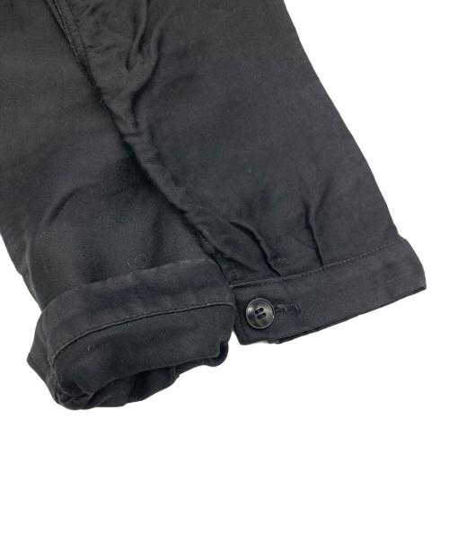 USED（ユーズド）USED (ユーズド) ブラックモールスキンカバーオール ブラック サイズ:-の古着・服飾アイテム