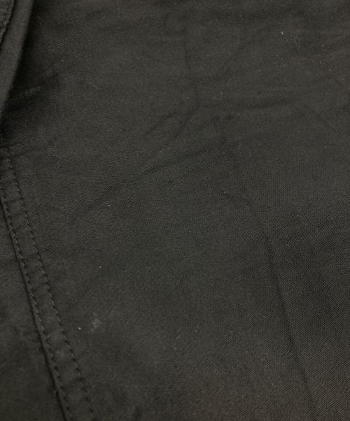 USED（ユーズド）USED (ユーズド) ブラックモールスキンカバーオール ブラック サイズ:-の古着・服飾アイテム