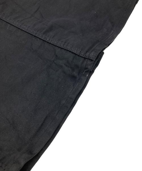 USED（ユーズド）USED (ユーズド) ブラックモールスキンカバーオール ブラック サイズ:-の古着・服飾アイテム