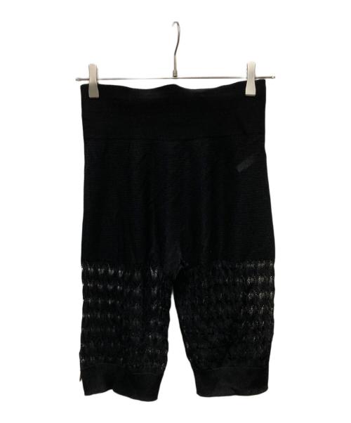 JUUKIFF（ジュ―キフ）JUUKIFF (ジュ―キフ) レースショートレギンス ブラック サイズ:Sの古着・服飾アイテム
