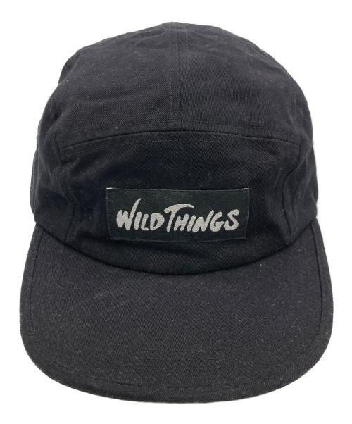 WILD THINGS（ワイルドシングス）WILD THINGS (ワイルドシングス) ロゴジェットキャップ ブラック サイズ:ONEの古着・服飾アイテム