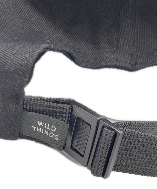 WILD THINGS（ワイルドシングス）WILD THINGS (ワイルドシングス) ロゴジェットキャップ ブラック サイズ:ONEの古着・服飾アイテム