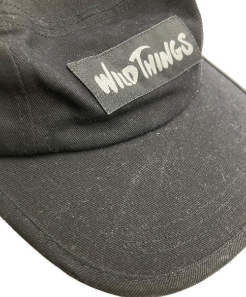 WILD THINGS（ワイルドシングス）WILD THINGS (ワイルドシングス) ロゴジェットキャップ ブラック サイズ:ONEの古着・服飾アイテム