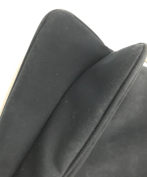 FENDI（フェンディ）FENDI (フェンディ) マーブルダブルフラップバケットバッグ ネイビーの古着・服飾アイテム