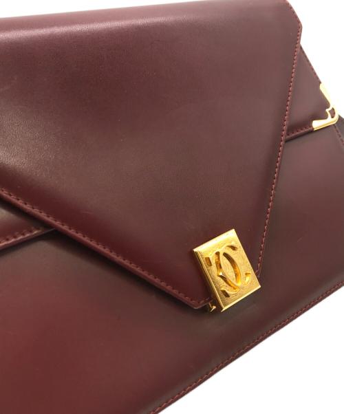 Cartier（カルティエ）Cartier (カルティエ) ショルダーバッグ マストライン レッドの古着・服飾アイテム