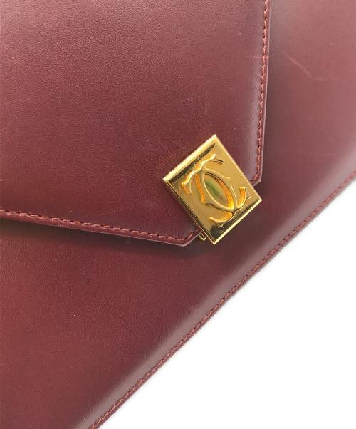 Cartier（カルティエ）Cartier (カルティエ) ショルダーバッグ マストライン レッドの古着・服飾アイテム