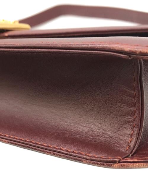 Cartier（カルティエ）Cartier (カルティエ) ショルダーバッグ マストライン レッドの古着・服飾アイテム