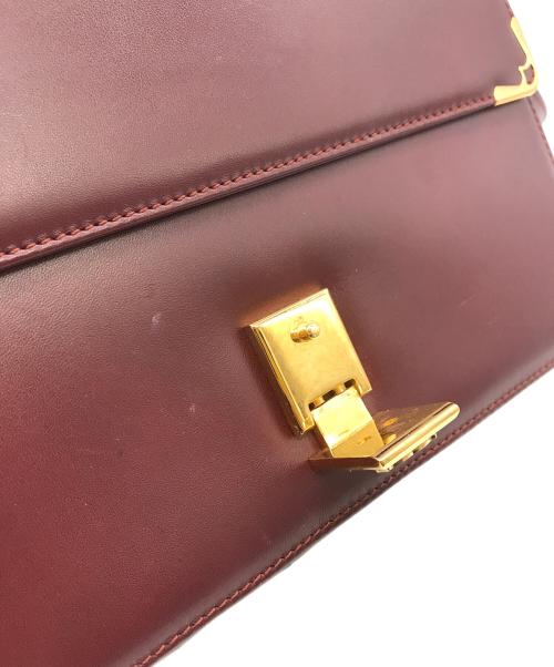 Cartier（カルティエ）Cartier (カルティエ) ショルダーバッグ マストライン レッドの古着・服飾アイテム