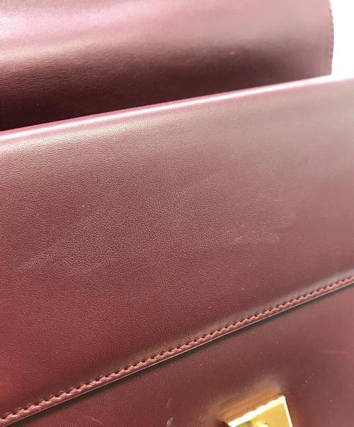 Cartier（カルティエ）Cartier (カルティエ) ショルダーバッグ マストライン レッドの古着・服飾アイテム