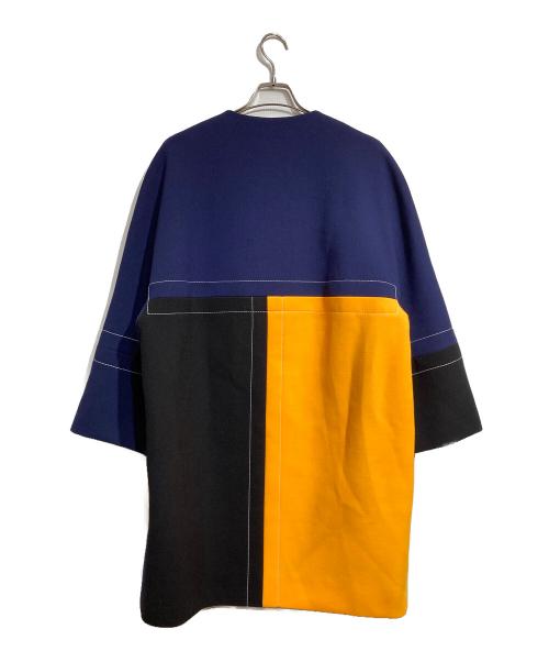 MARNI（マルニ）MARNI (マルニ) コクーンパッチワークコート/Patchwork Cocoon Coat マルチカラー サイズ:36の古着・服飾アイテム