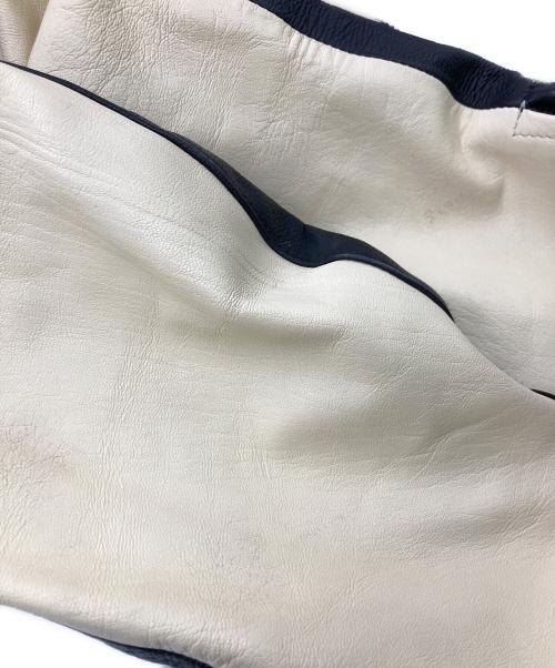 A・J・S（エー・ジェー・エス）A・J・S (エー・ジェー・エス) モーターサイクルジャケット ブラック サイズ:50の古着・服飾アイテム