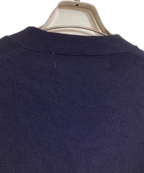 PLAY COMME des GARCONS（プレイコムデギャルソン）PLAY COMME des GARCONS (プレイコムデギャルソン) ハートワッペンカーディガン ネイビー サイズ:XXLの古着・服飾アイテム