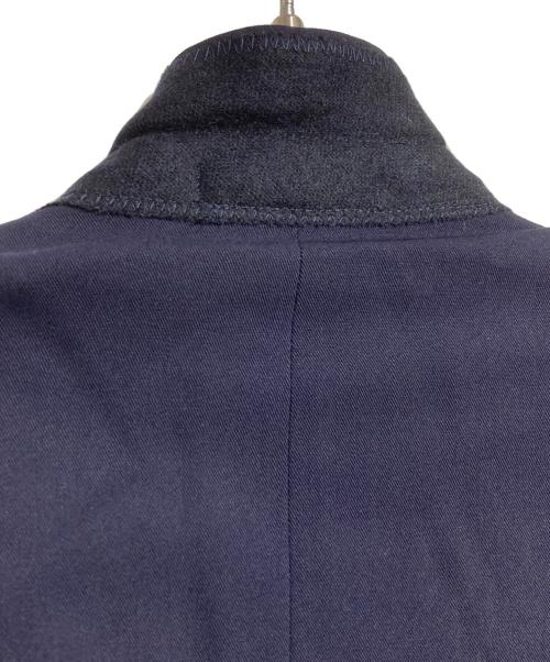 COMME des GARCONS HOMME（コムデギャルソン オム）COMME des GARCONS HOMME (コムデギャルソン オム) ウールギャバジンテーラードジャケット/Wool gabardine tailored jacket  ネイビー サイズ:Mの古着・服飾アイテム