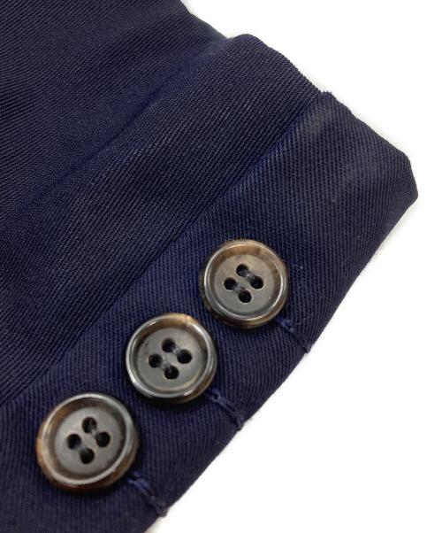COMME des GARCONS HOMME（コムデギャルソン オム）COMME des GARCONS HOMME (コムデギャルソン オム) ウールギャバジンテーラードジャケット/Wool gabardine tailored jacket  ネイビー サイズ:Mの古着・服飾アイテム