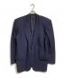 COMME des GARCONS HOMME（コムデギャルソン オム）の古着「ウールギャバジンテーラードジャケット/Wool gabardine tailored jacket 」｜ネイビー