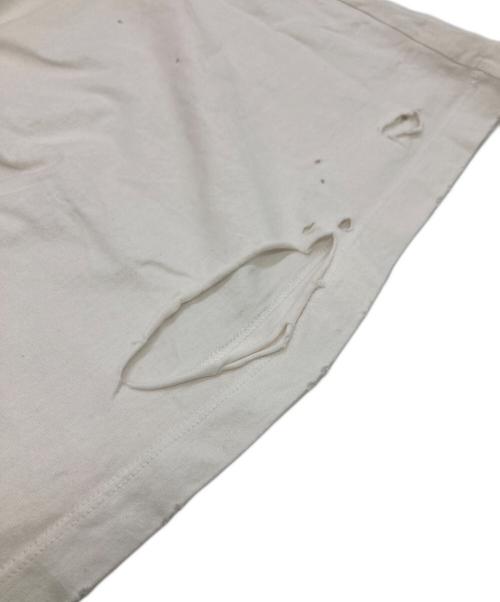 doublet（ダブレット）doublet (ダブレット) T-Shirt With My Friend ホワイト サイズ:XLの古着・服飾アイテム