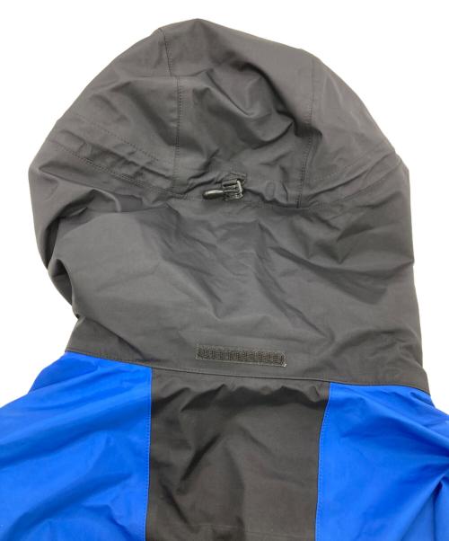 THE NORTH FACE（ザ ノース フェイス）THE NORTH FACE (ザ ノース フェイス) MOUNTAIN RAINTEX JACKET ブラック×ブルー サイズ:Ｌの古着・服飾アイテム