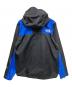 THE NORTH FACE (ザ ノース フェイス) MOUNTAIN RAINTEX JACKET ブラック×ブルー サイズ:Ｌ：12000円