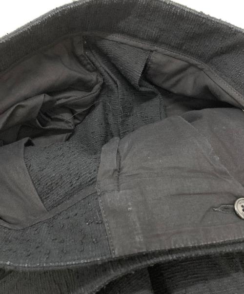 VERSACE（ヴェルサーチェ）VERSACE (ヴェルサーチェ) ネップカーゴショーツ ブラック サイズ:48の古着・服飾アイテム