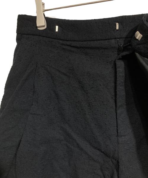 VERSACE（ヴェルサーチェ）VERSACE (ヴェルサーチェ) ネップカーゴショーツ ブラック サイズ:48の古着・服飾アイテム