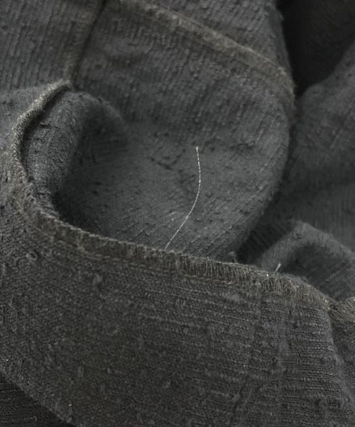 VERSACE（ヴェルサーチェ）VERSACE (ヴェルサーチェ) ネップカーゴショーツ ブラック サイズ:48の古着・服飾アイテム