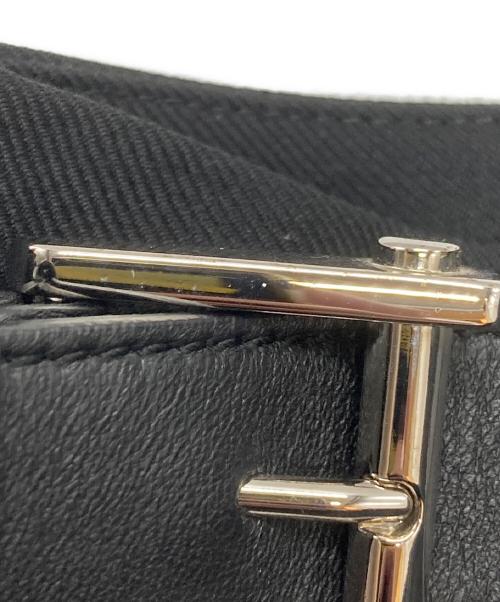 VERSACE（ヴェルサーチェ）VERSACE (ヴェルサーチェ) ギャバジンウールラップショーツ/Wool Gabardine Wrap Shorts ブラック サイズ:50の古着・服飾アイテム