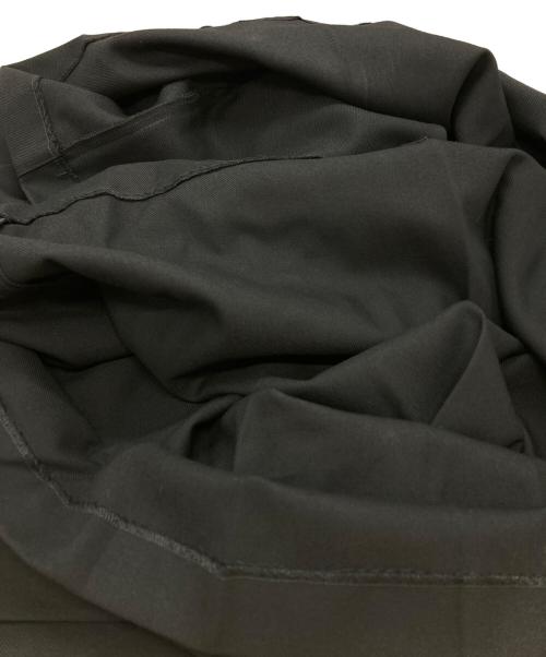 VERSACE（ヴェルサーチェ）VERSACE (ヴェルサーチェ) ギャバジンウールラップショーツ/Wool Gabardine Wrap Shorts ブラック サイズ:50の古着・服飾アイテム