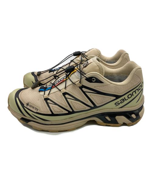 SALOMON（サロモン）SALOMON (サロモン) XT-6 GORE-TEX ベージュ サイズ:US9.5（27.5cm）の古着・服飾アイテム