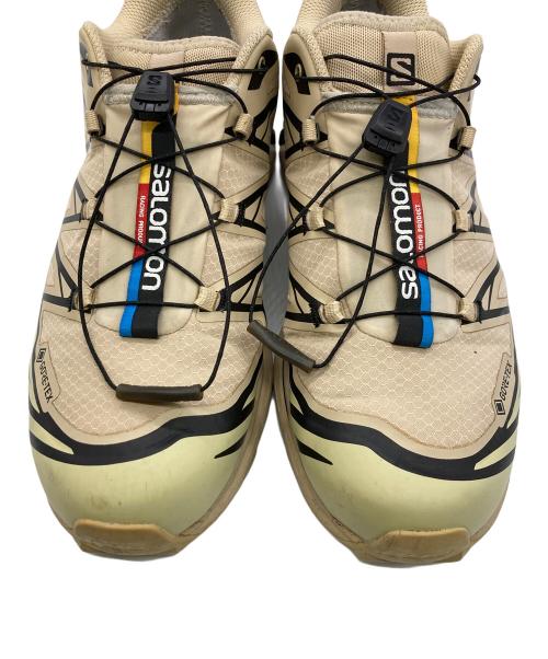 SALOMON（サロモン）SALOMON (サロモン) XT-6 GORE-TEX ベージュ サイズ:US9.5（27.5cm）の古着・服飾アイテム