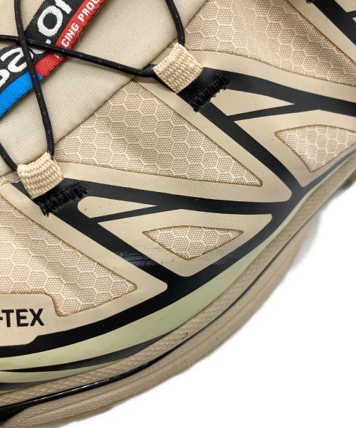 SALOMON（サロモン）SALOMON (サロモン) XT-6 GORE-TEX ベージュ サイズ:US9.5（27.5cm）の古着・服飾アイテム