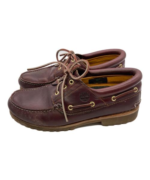 Timberland（ティンバーランド）Timberland (ティンバーランド) 3Eye Classic Lug ボルドー サイズ:US9.5W（27.5cm）の古着・服飾アイテム