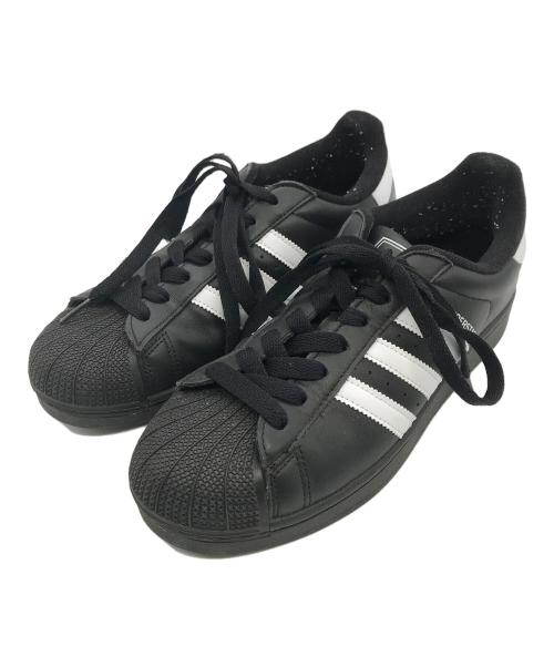 adidas（アディダス）adidas (アディダス) Superstar II ブラック サイズ:SIZE US9 1/2　(27.5cm)の古着・服飾アイテム