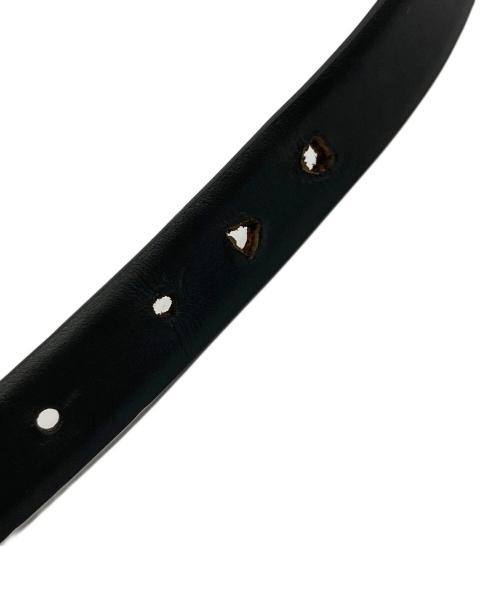 VERSACE（ヴェルサーチェ）VERSACE (ヴェルサーチェ) メデューサナローベルト ブラックの古着・服飾アイテム